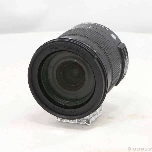 〔中古〕SIGMA(シグマ) SIGMA C 17-70mm F2.8-4 DC MACRO OS HSM (Nikon用)(レンズ)〔349-ud〕 | 