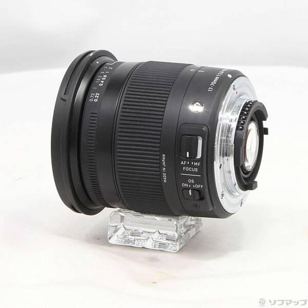 〔中古〕SIGMA(シグマ) SIGMA C 17-70mm F2.8-4 DC MACRO OS HSM (Nikon用)(レンズ)〔349-ud〕 |  | 01