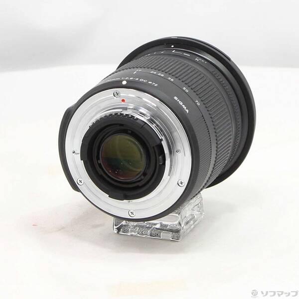 〔中古〕SIGMA(シグマ) SIGMA C 17-70mm F2.8-4 DC MACRO OS HSM (Nikon用)(レンズ)〔349-ud〕 |  | 02