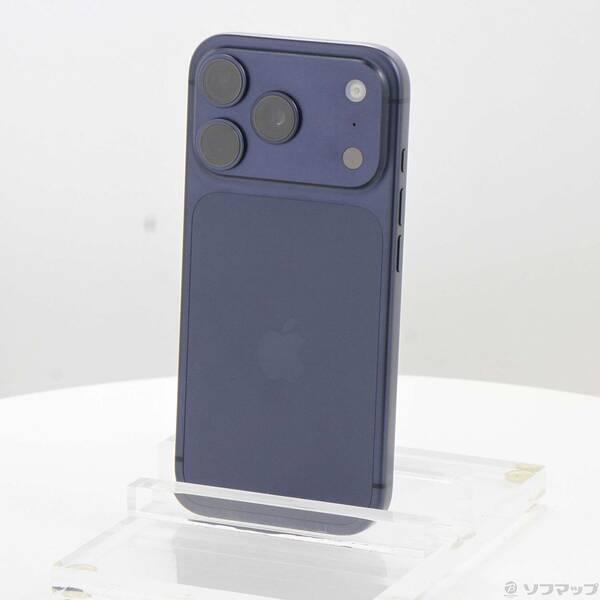 〔中古〕Apple(アップル) iPhone17 Pro 1TB ディープブルー MG8F4J／A SIMフリー〔377-ud〕 | 