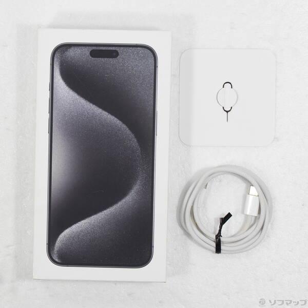 〔中古〕Apple(アップル) iPhone15 Pro Max 256GB ブラックチタニウム MU6P3J／A SIMフリー〔305-ud〕 |  | 04