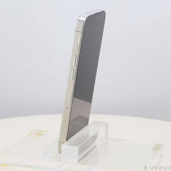 〔中古〕Apple(アップル) iPhone15 Pro 512GB ホワイトチタニウム MTUJ3J／A SIMフリー〔198-ud〕 |  | 01