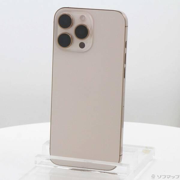 〔中古〕Apple(アップル) iPhone16 Pro Max 512GB デザートチタニウム MYWN3J／A SIMフリー〔352-ud〕 | 
