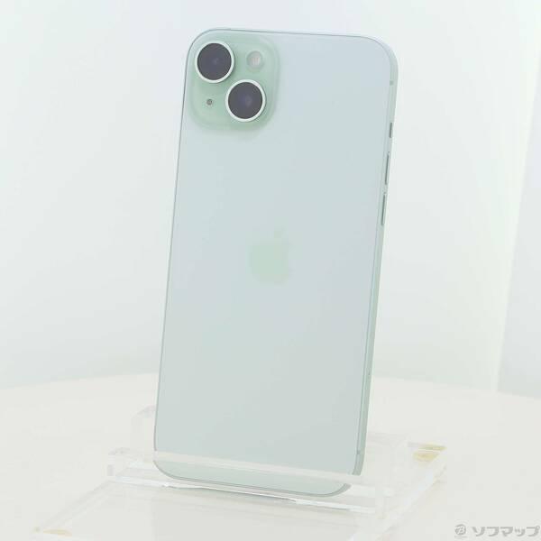 〔中古〕Apple(アップル) iPhone15 Plus 256GB グリーン MU0Q3J／A SIMフリー〔305-ud〕 | 