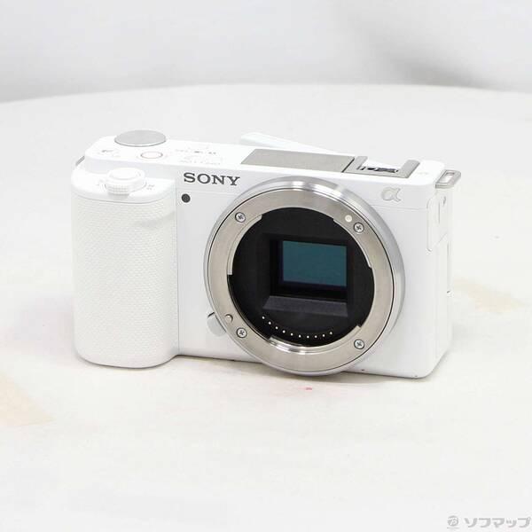 〔中古〕SONY(ソニー) VLOGCAM ZV-E10 ボディ ホワイト〔269-ud〕 | 