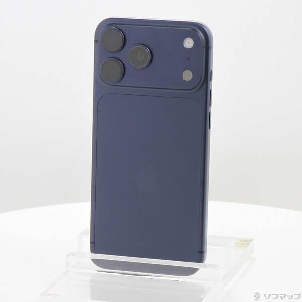 〔中古〕Apple(アップル) iPhone17 Pro Max 256GB ディープブルー MFYA4J／A SIMフリー〔349-ud〕 | 