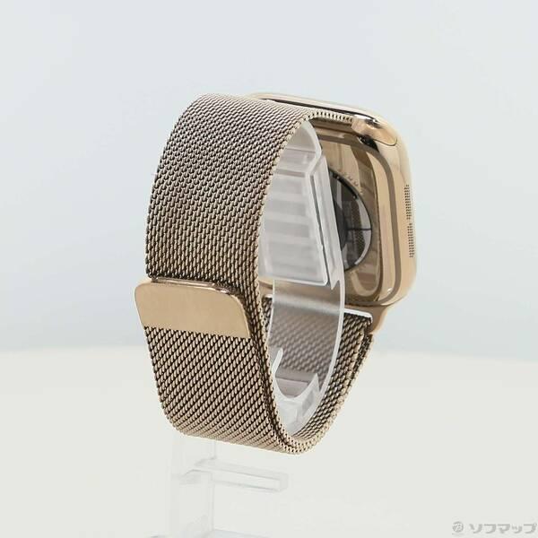 〔中古〕Apple(アップル) Apple Watch Series 10 GPS + Cellular 42mm ゴールドチタニウムケース ゴールドミラネーゼループ〔297-ud〕 |  | 02