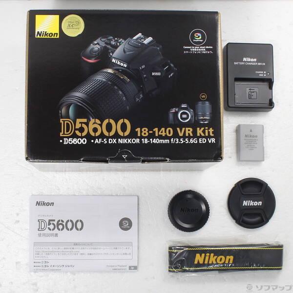 〔中古〕Nikon(ニコン) NIKON D5600 18-140 VR レンズキット ブラック〔371-ud〕 |  | 05