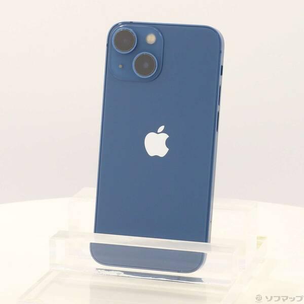 〔中古〕Apple(アップル) iPhone13 mini 128GB ブルー MLJH3J／A SIMフリー〔262-ud〕 | 