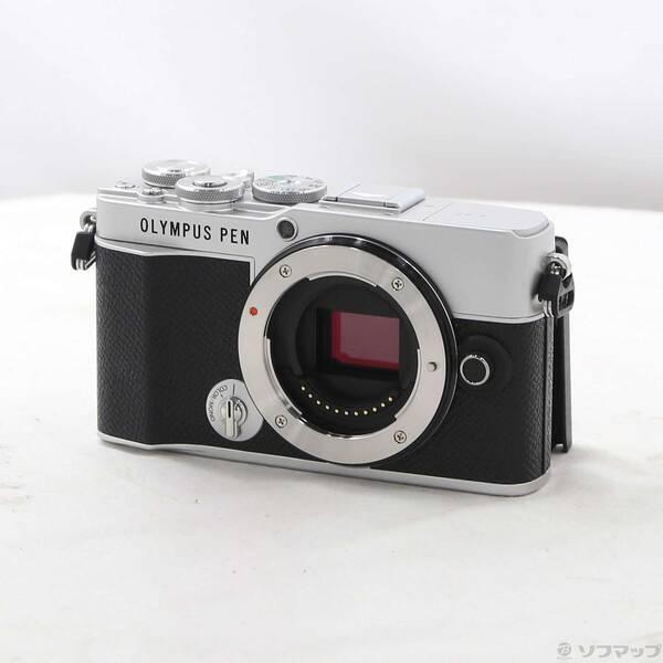 〔中古〕OLYMPUS(オリンパス) OLYMPUS PEN E-P7 ボディ シルバー〔344-ud〕 | 