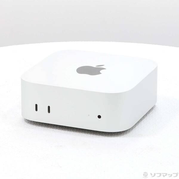 〔中古〕Apple(アップル) Mac mini Late-2024 MU9D3J／A Apple M4 10コアCPU_10コアGPU 16GB SSD256GB シルバー 〔26.3 Tahoe〕〔344-ud〕 | 