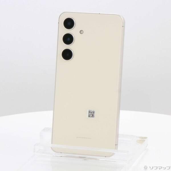 〔中古〕SAMSUNG(サムスン) Galaxy S24 256GB アンバーイエロー SCG25 au SIMフリー〔269-ud〕 | 