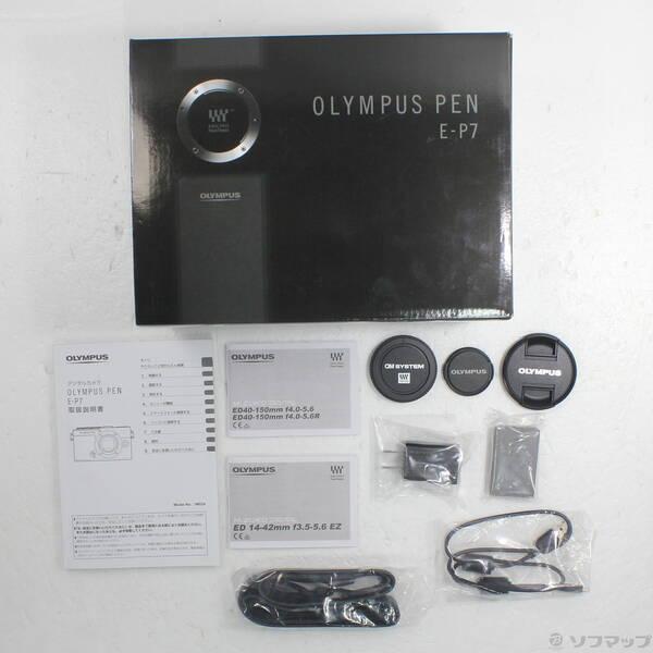 〔中古〕OLYMPUS(オリンパス) OLYMPUS PEN E-P7 EZダブルズームキット シルバー〔258-ud〕 |  | 05