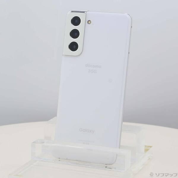 〔中古〕SAMSUNG(サムスン) Galaxy S21 5G 256GB ファントムホワイト SC-51B docomoロック解除SIMフリー〔349-ud〕 | 
