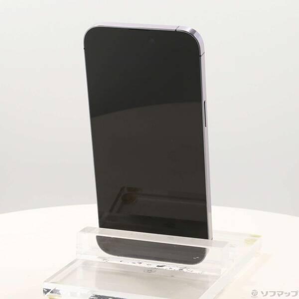 〔中古〕Apple(アップル) iPhone14 Pro Max 256GB ディープパープル MQ9E3J／A SIMフリー〔305-ud〕 |  | 02
