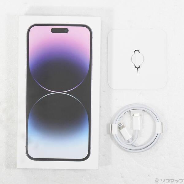 〔中古〕Apple(アップル) iPhone14 Pro Max 256GB ディープパープル MQ9E3J／A SIMフリー〔305-ud〕 |  | 04