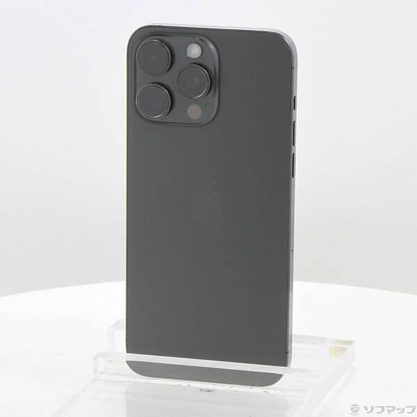 〔中古〕Apple(アップル) iPhone15 Pro Max 256GB ブラックチタニウム MU6P3J／A SIMフリー〔276-ud〕 | 