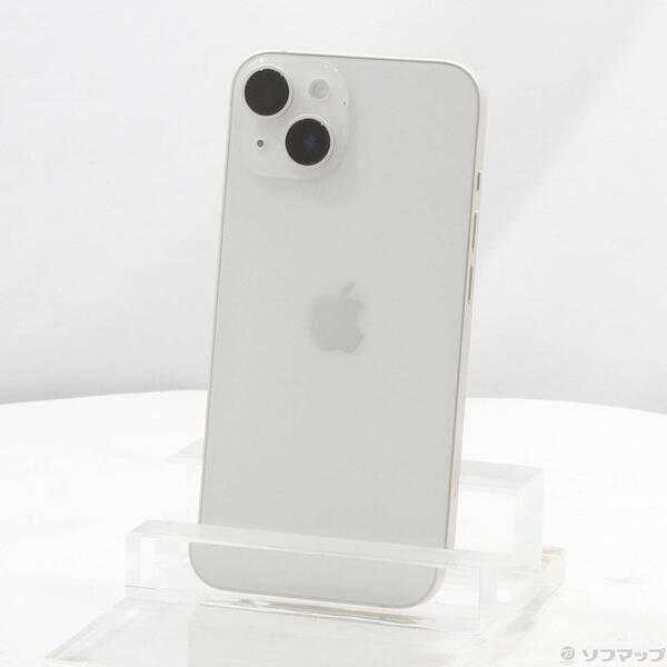 〔中古〕Apple(アップル) iPhone14 128GB スターライト MPUQ3J／A SIMフリー〔295-ud〕 | 