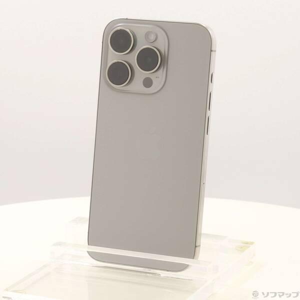 〔中古〕Apple(アップル) iPhone15 Pro 128GB ナチュラルチタニウム MTU93J／A SIMフリー〔305-ud〕 | 