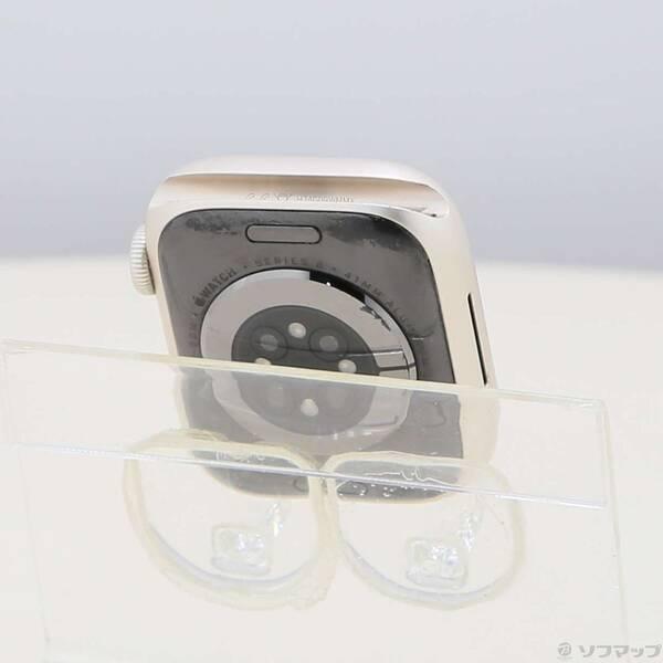 〔中古〕Apple(アップル) Apple Watch Series 8 GPS 41mm スターライトアルミニウムケース バンド無し〔348-ud〕 |  | 02