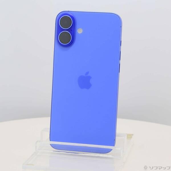 〔中古〕Apple(アップル) iPhone16 Plus 256GB ウルトラマリン MXVK3J／A SIMフリー〔258-ud〕 | 