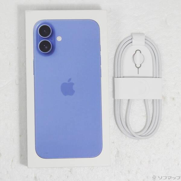 〔中古〕Apple(アップル) iPhone16 Plus 256GB ウルトラマリン MXVK3J／A SIMフリー〔258-ud〕 |  | 04