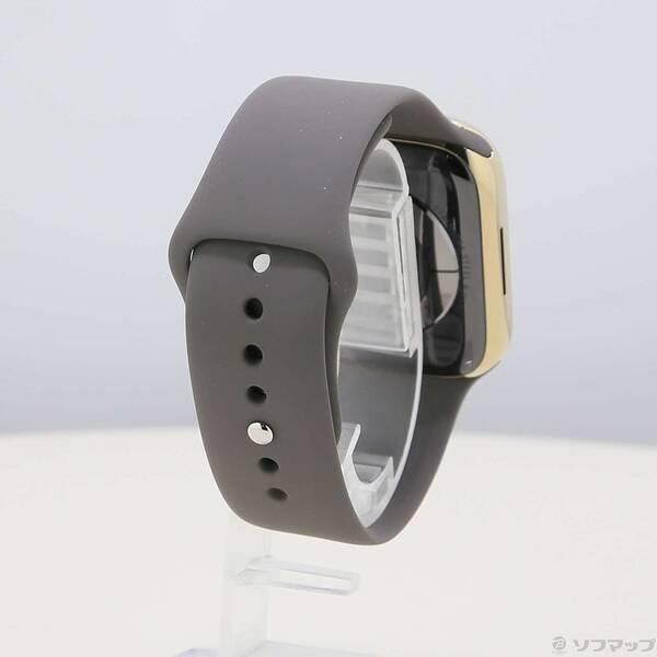〔中古〕Apple(アップル) Apple Watch Series 9 GPS + Cellular 45mm ゴールドステンレススチールケース クレイスポーツバンド〔377-ud〕 |  | 02