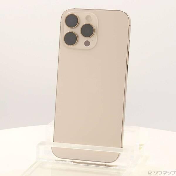 〔中古〕Apple(アップル) iPhone16 Pro Max 256GB デザートチタニウム MYWJ3J／A SIMフリー〔198-ud〕 | 