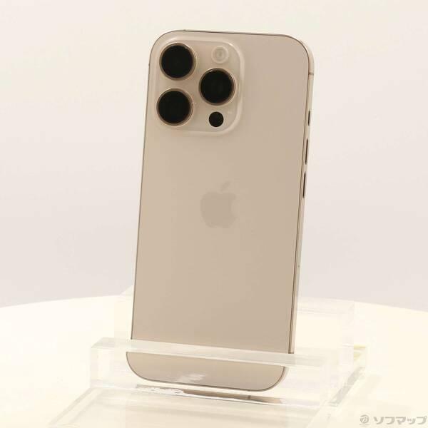 〔中古〕Apple(アップル) iPhone16 Pro 128GB デザートチタニウム MYMX3J／A SIMフリー〔262-ud〕 | 