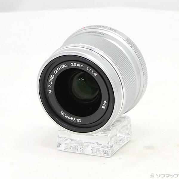 〔中古〕OLYMPUS(オリンパス) M.ZUIKO DIGITAL 25mm F1.8 (レンズ／シルバー) (μ4／3)〔258-ud〕 | 