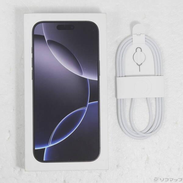 〔中古〕Apple(アップル) iPhone16 Pro Max 256GB ブラックチタニウム MYWG3J／A SIMフリー〔198-ud〕 |  | 04