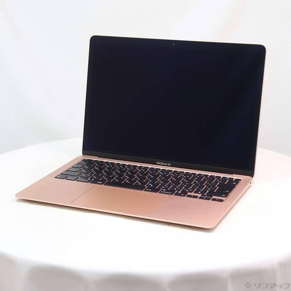 〔中古〕Apple(アップル) MacBook Air 13.3-inch Late-2020 MGNE3J／A Apple M1 8コアCPU_8コアGPU 16GB SSD1TB ゴールド 〔26.3 Tahoe〕〔258-ud〕 | 