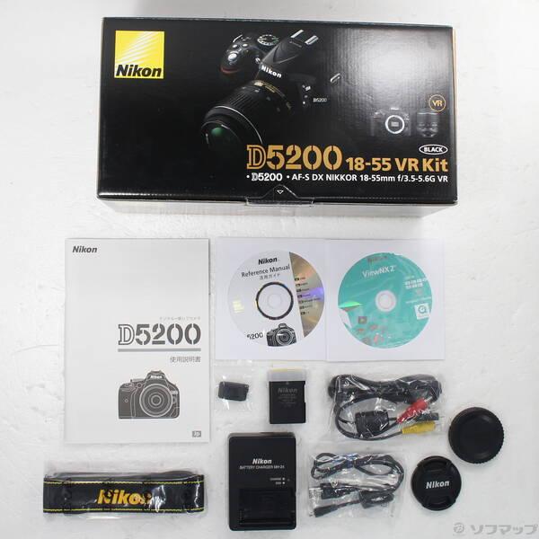 〔中古〕Nikon(ニコン) NIKON D5200 18-55 VR レンズキット ブラック〔344-ud〕 |  | 05