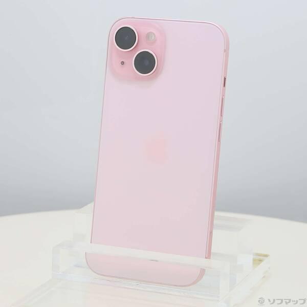〔中古〕Apple(アップル) iPhone15 128GB ピンク MTMJ3J／A SIMフリー〔352-ud〕 | 