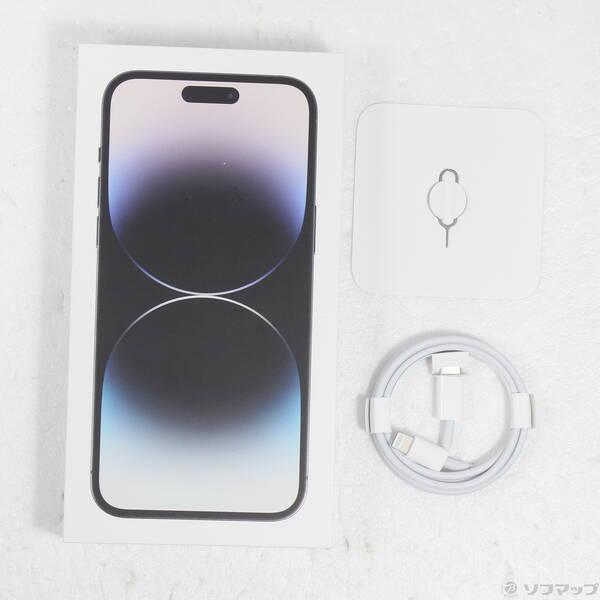 〔中古〕Apple(アップル) iPhone14 Pro Max 256GB スペースブラック MQ9A3J／A SIMフリー〔297-ud〕 |  | 04