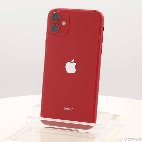 〔中古〕Apple(アップル) iPhone11 64GB プロダクトレッド MHDD3J／A SIMフリー〔377-ud〕 | 