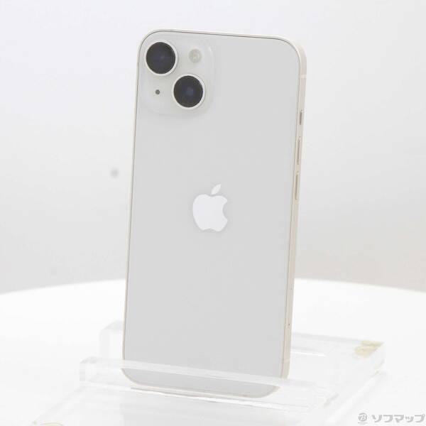 〔中古〕Apple(アップル) iPhone14 128GB スターライト MPUQ3J／A SIMフリー〔262-ud〕 | 