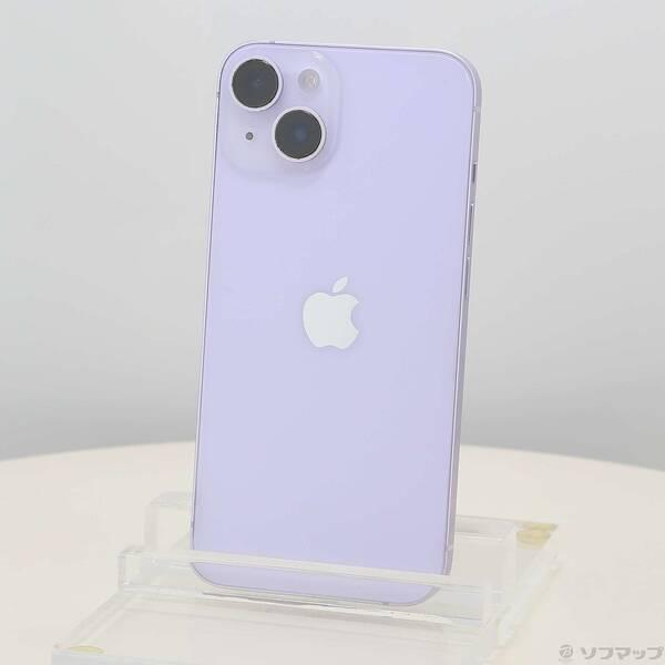 〔中古〕Apple(アップル) iPhone14 128GB パープル MPUY3J／A SIMフリー〔276-ud〕 | 