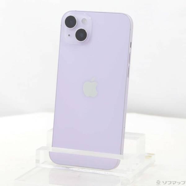 〔中古〕Apple(アップル) iPhone14 Plus 128GB パープル MQ4E3J／A SIMフリー〔258-ud〕 | 