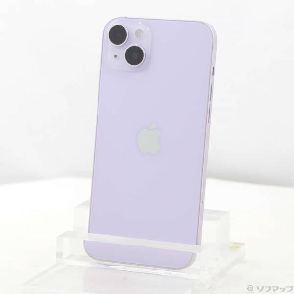 〔中古〕Apple(アップル) iPhone14 Plus 128GB パープル MQ4E3J／A SIMフリー〔258-ud〕 | 