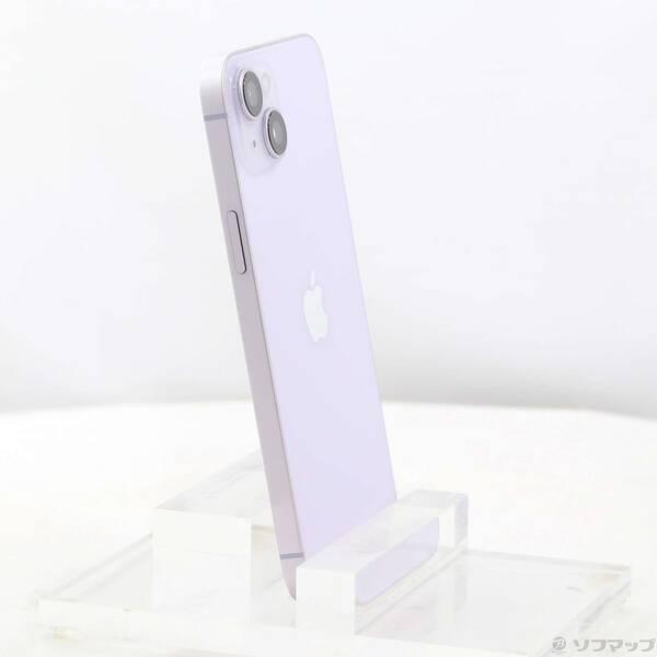 〔中古〕Apple(アップル) iPhone14 Plus 128GB パープル MQ4E3J／A SIMフリー〔258-ud〕 |  | 03