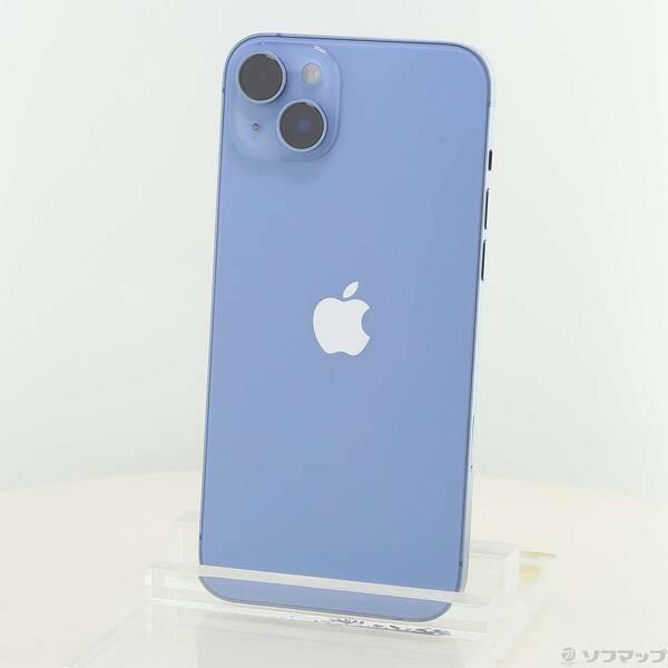 〔中古〕Apple(アップル) iPhone14 Plus 128GB ブルー MQ4H3J／A SIMフリー〔377-ud〕 | 