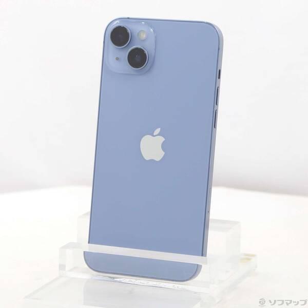 〔中古〕Apple(アップル) iPhone14 Plus 128GB ブルー MQ4H3J／A SIMフリー〔198-ud〕 | 