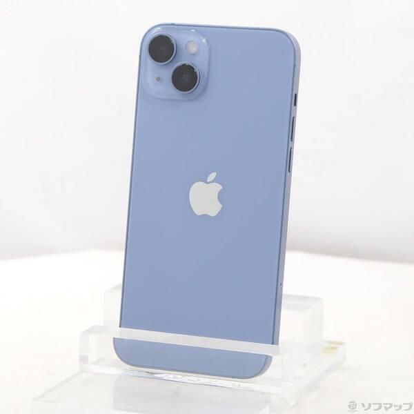 〔中古〕Apple(アップル) iPhone14 Plus 128GB ブルー MQ4H3J／A SIMフリー〔377-ud〕 | 