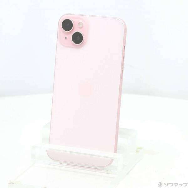 〔中古〕Apple(アップル) iPhone15 Plus 128GB ピンク MU093J／A SIMフリー〔377-ud〕 | 