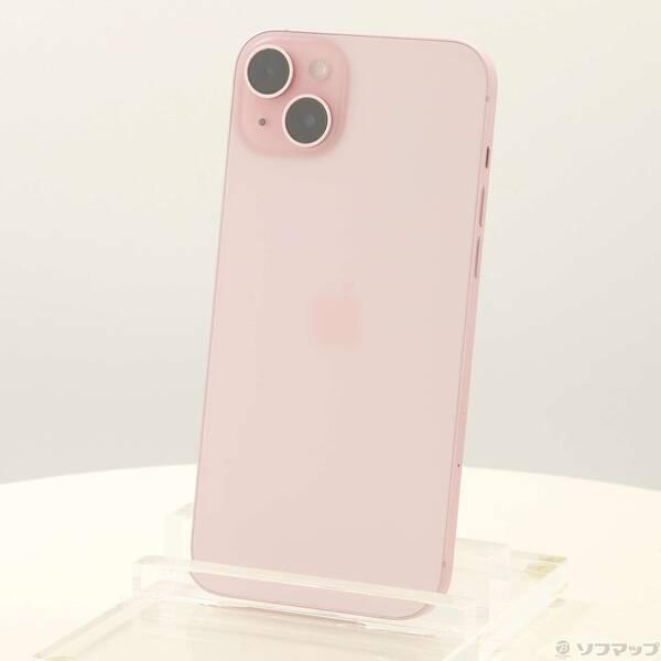 〔中古〕Apple(アップル) iPhone15 Plus 128GB ピンク MU093J／A SIMフリー〔305-ud〕 | 