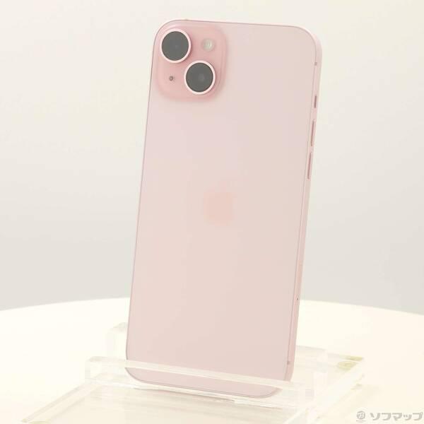 〔中古〕Apple(アップル) iPhone15 Plus 128GB ピンク MU093J／A SIMフリー〔251-ud〕 | 
