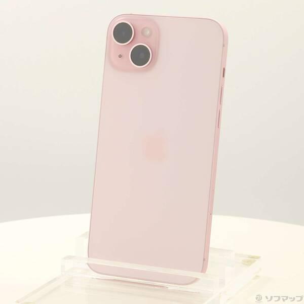 〔中古〕Apple(アップル) iPhone15 Plus 128GB ピンク MU093J／A SIMフリー〔344-ud〕 | 