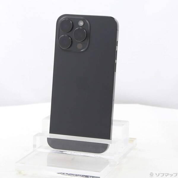 〔中古〕Apple(アップル) iPhone15 Pro Max 512GB ブラックチタニウム MU6U3J／A SIMフリー〔377-ud〕 | 