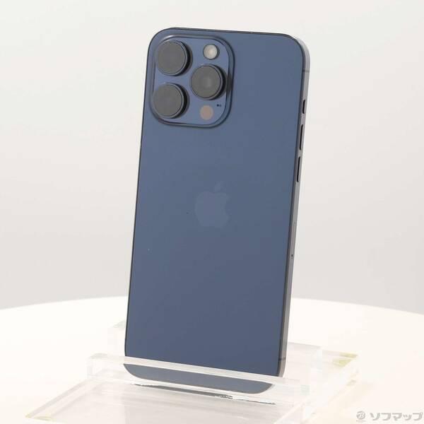 〔中古〕Apple(アップル) iPhone15 Pro Max 512GB ブルーチタニウム MU6X3J／A SIMフリー〔377-ud〕 | 